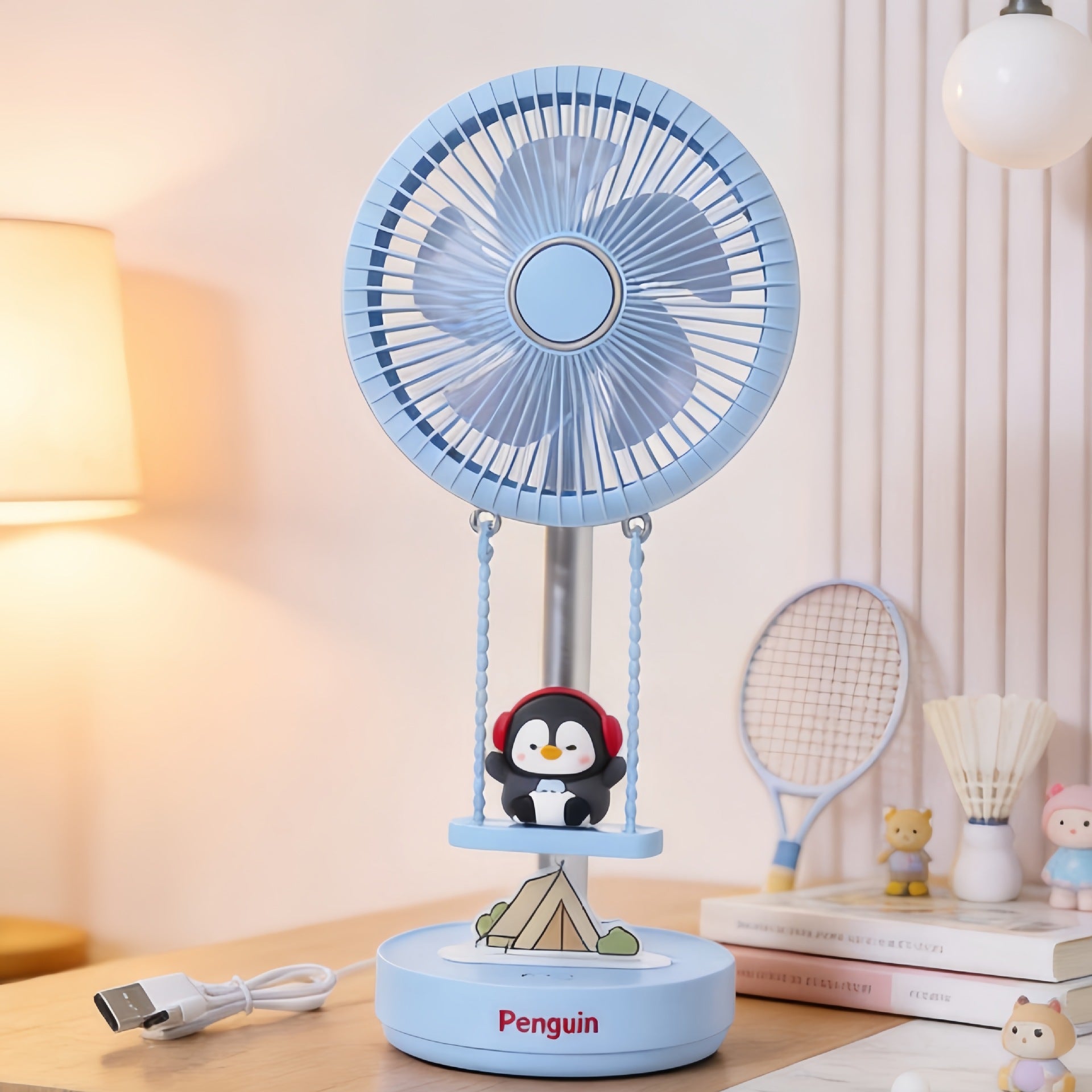 Dames Tafelventilator met Dierenmotief 6