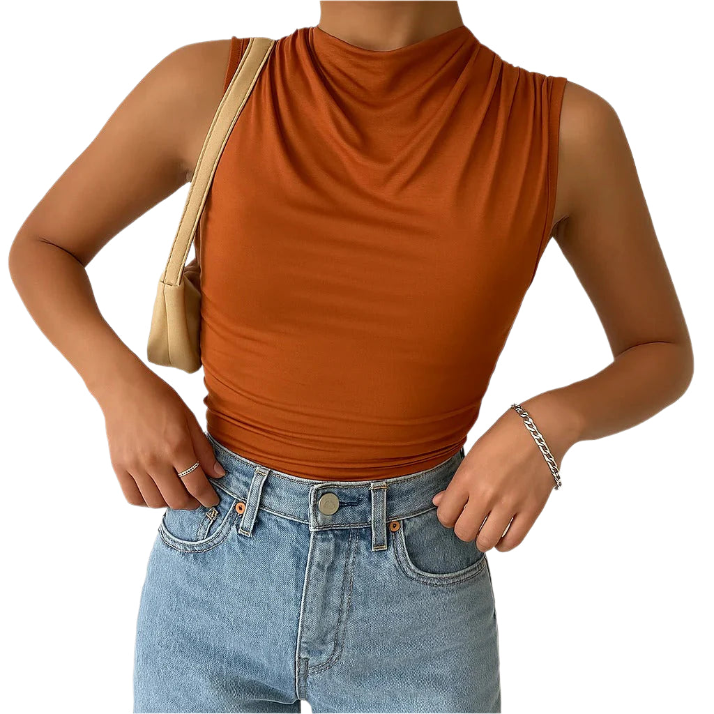 Dames Tanktop Klassiek Mouwloos 0