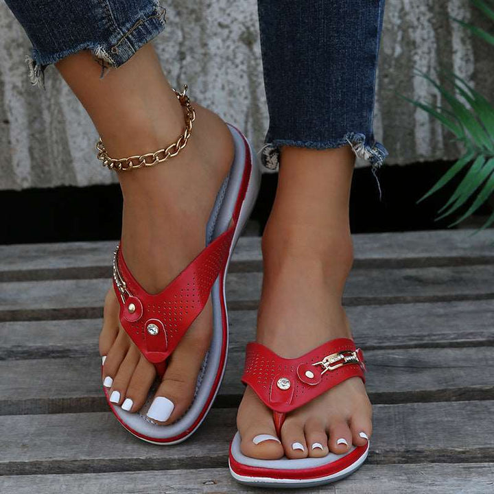 Dames Teensandalen Comfortabel 8