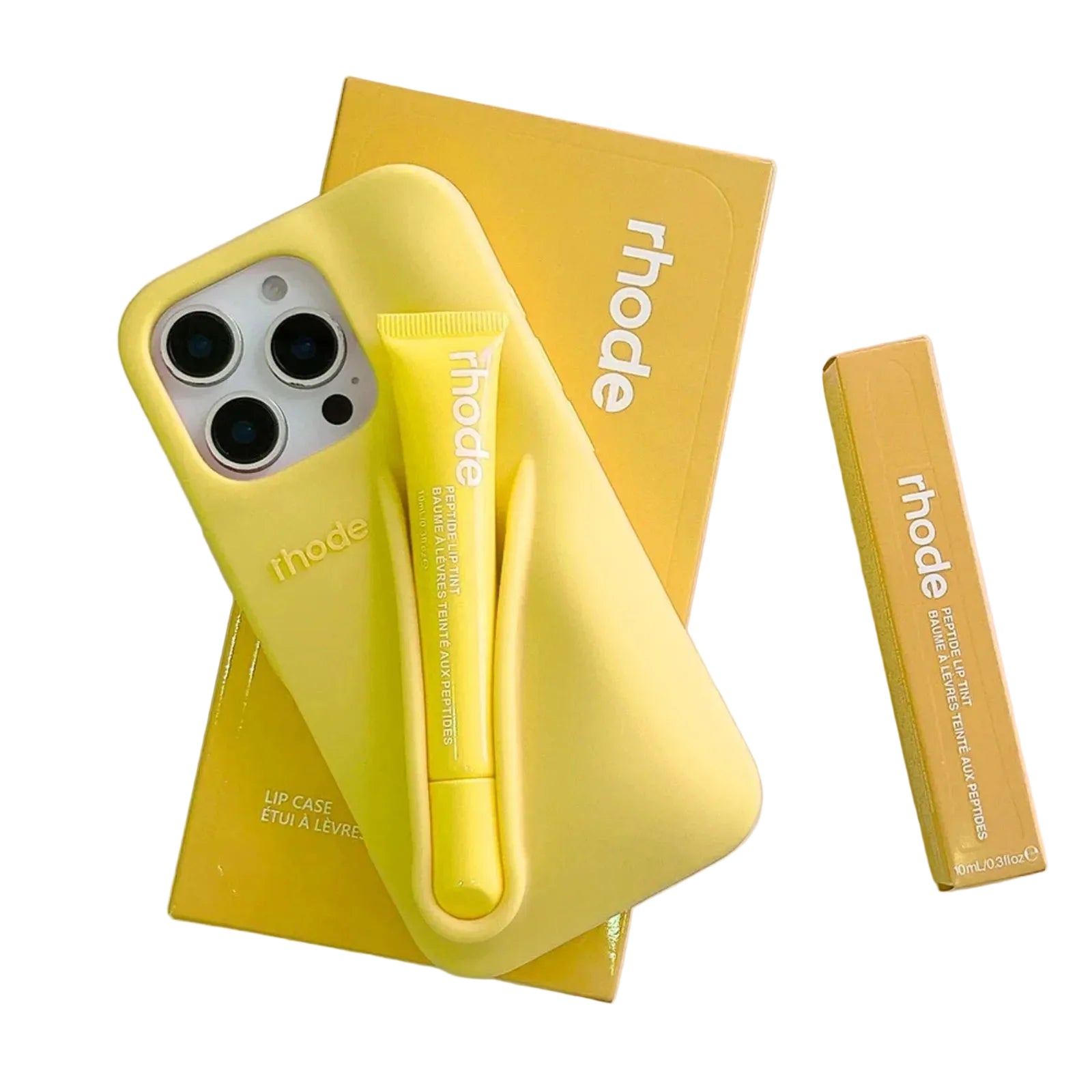 Dames Telefoonhoes Met Lipgloss Set Voor iPhone 13 Tot 17 15