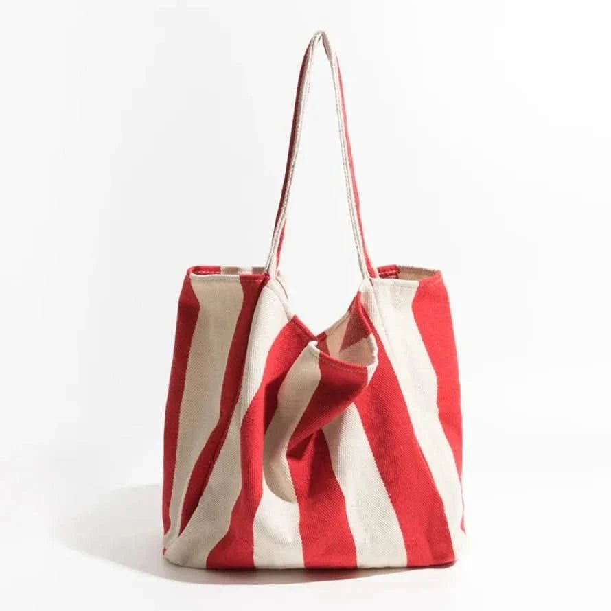 Dames Tote Bag Gestreept Modern Ontwerp 10