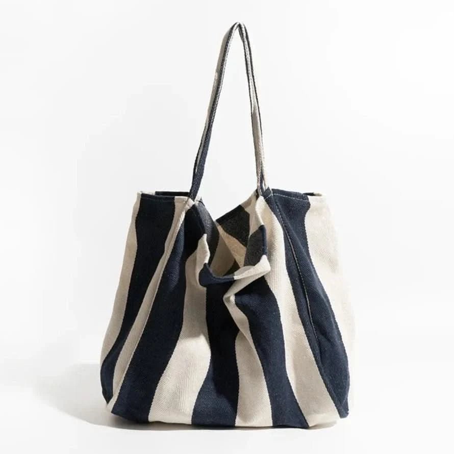 Dames Tote Bag Gestreept Modern Ontwerp 12