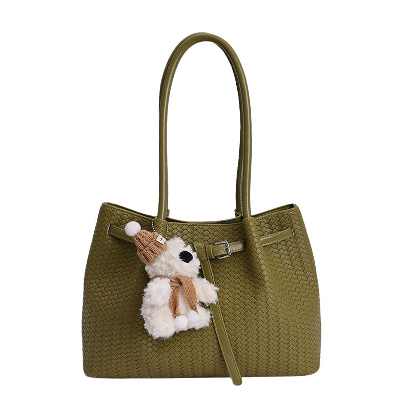Dames Tote Bag Textuur Design Ruime Draagtas 6