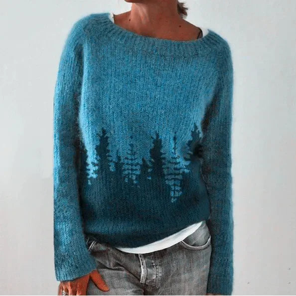 Dames Trui met Stijlvolle Herfstdetails voor Casual en Chique Looks 2