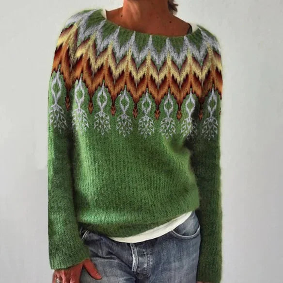 Dames Trui met Stijlvolle Herfstdetails voor Casual en Chique Looks 4