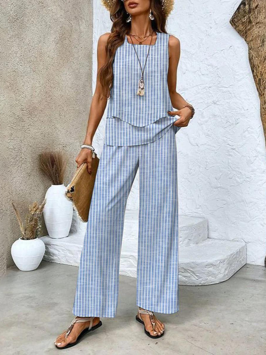 Dames Twee-Piece Set Lichtgewicht Ademend Stof 5