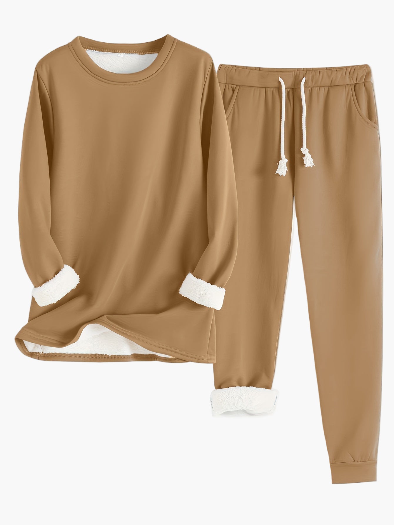 Dames Tweedelige Loungeset Casual Stijl 10