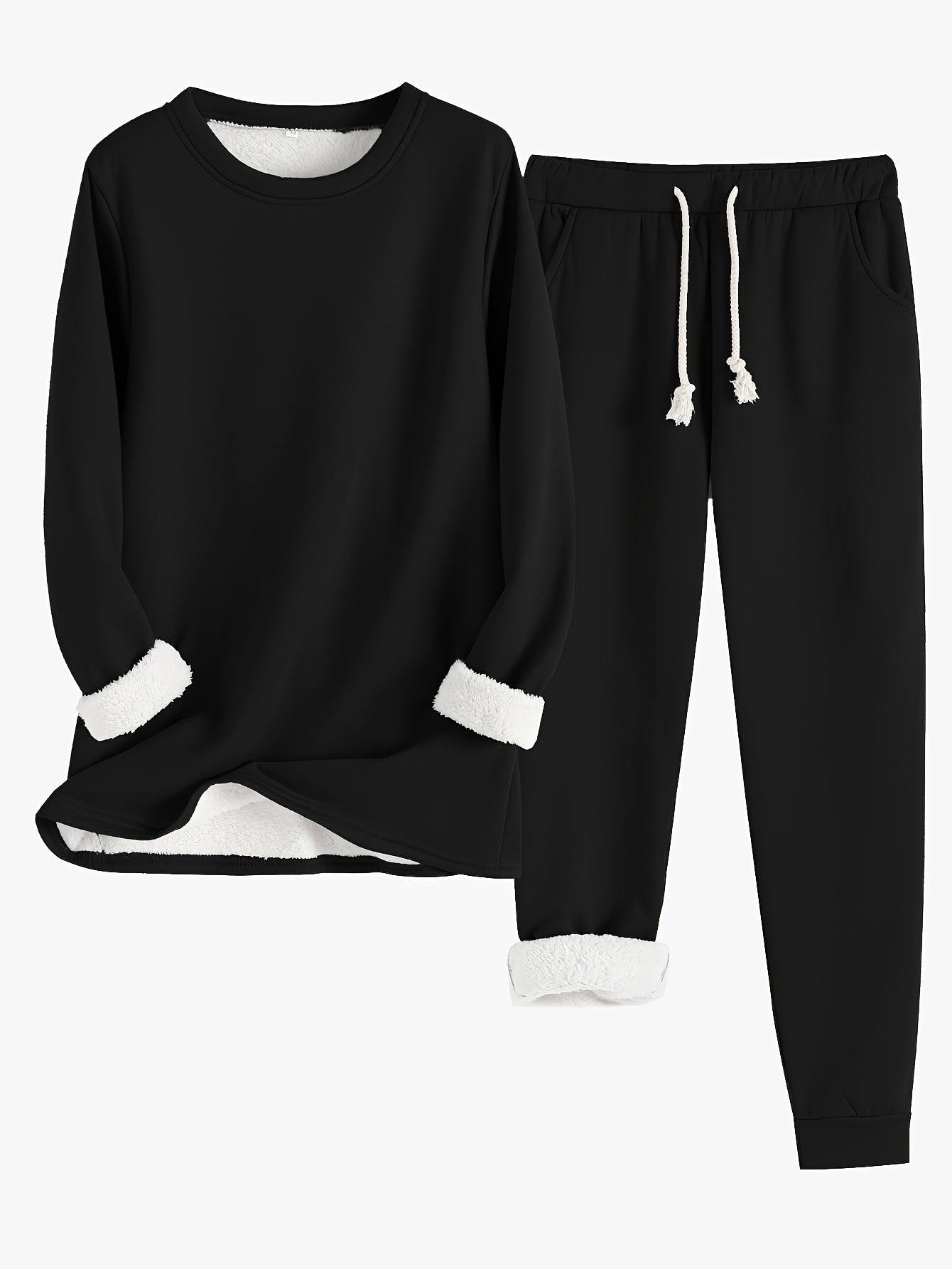 Dames Tweedelige Loungeset Casual Stijl 3