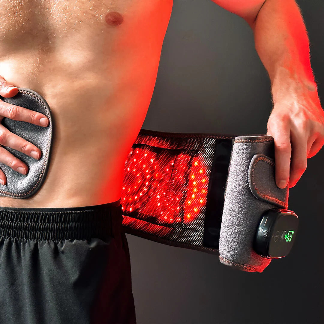 Dames Verwarmingsband Ergonomisch met Rood Licht en Trillingen 1