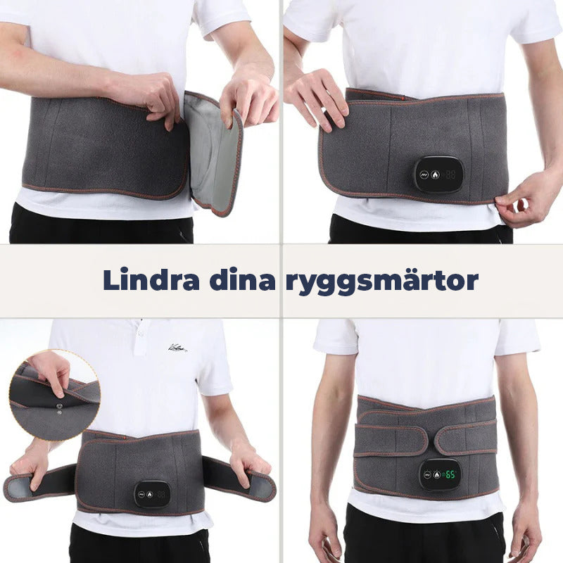 Dames Verwarmingsband Ergonomisch met Rood Licht en Trillingen 3