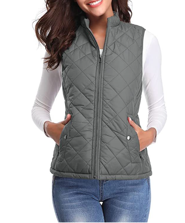 Dames Vest Gevoerd Casual Stijl 1