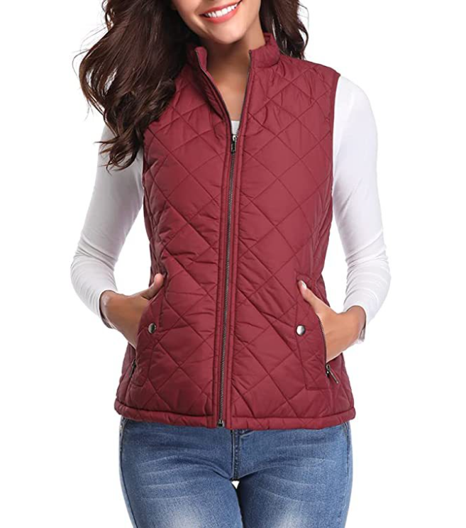 Dames Vest Gevoerd Casual Stijl 4