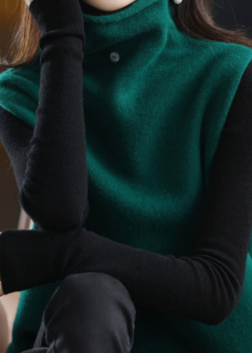 Dames Vest Mouwloos met Schildpadhals voor Casual en Formele Gelegenheden 4