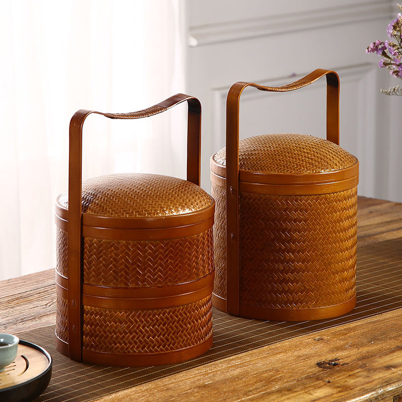 Dames Vintage Opbergmand Stijlvol 1