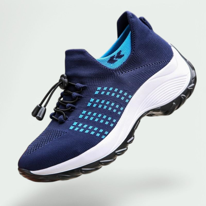 Dames Wandelschoenen Flexibel Ademend Rubber Zool Modern Design 5
