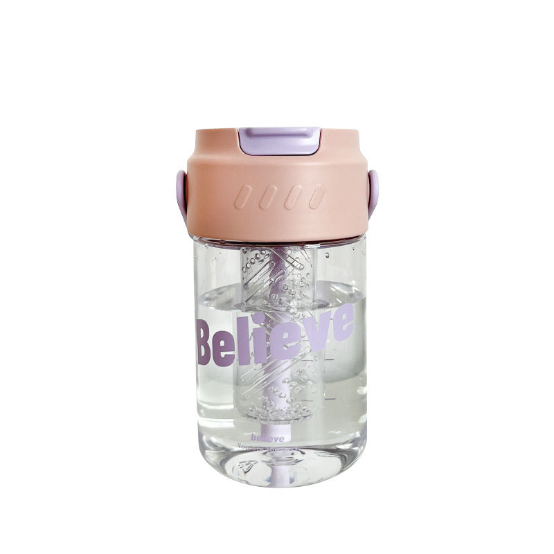 Dames Waterfles met Fruitfilter Trendy 500 ml 2