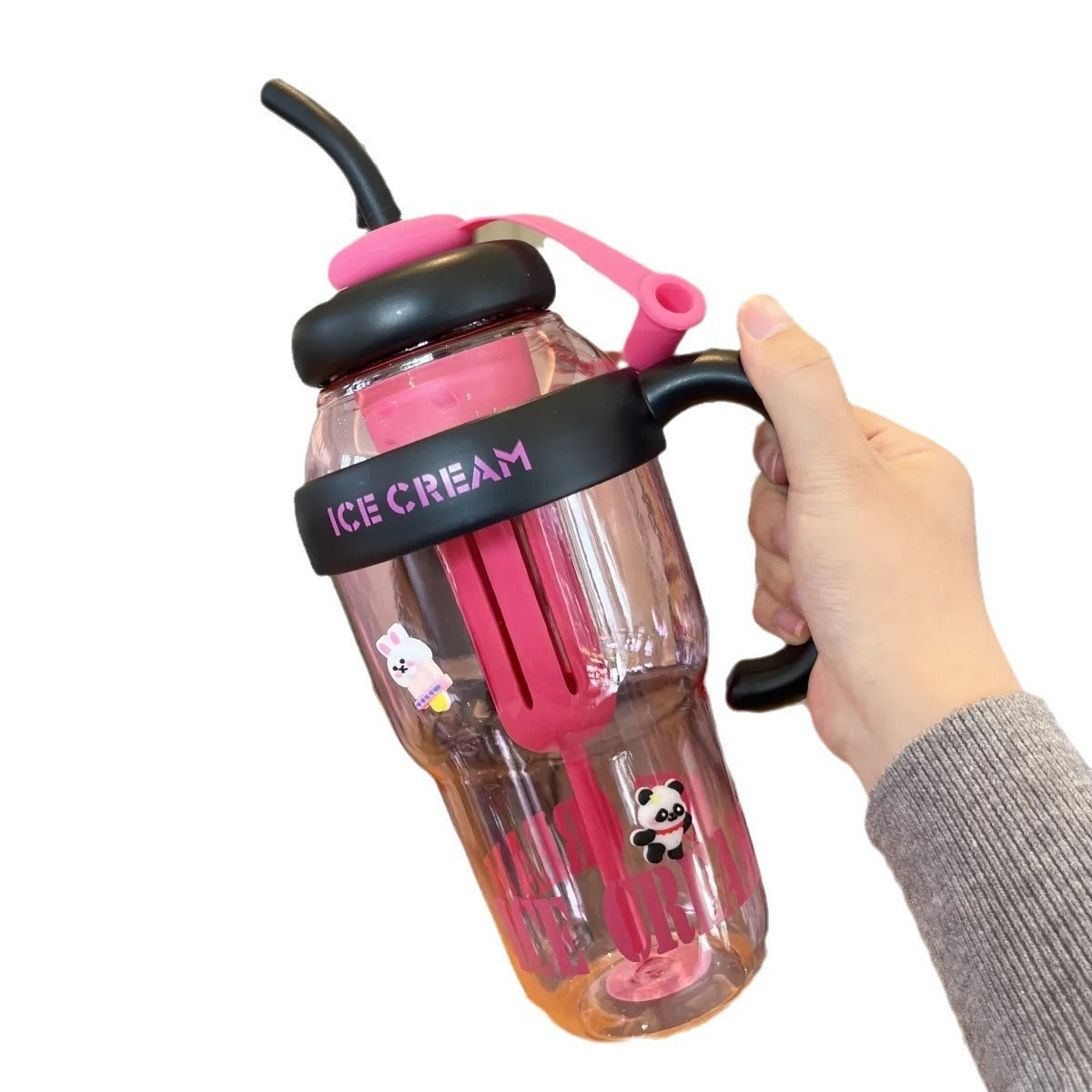 Dames Waterfles met Rietje en Stijlvol Ontwerp 5