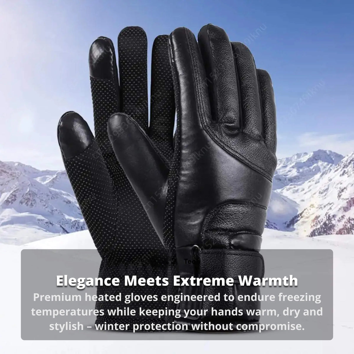 Dames Winterhandschoenen Waterdicht Met Verwarming En Touchscreenfunctie 8