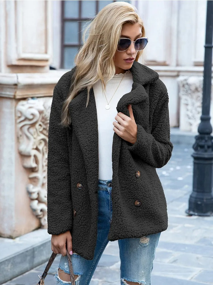 Dames Winterjas Wrap Stijl 3