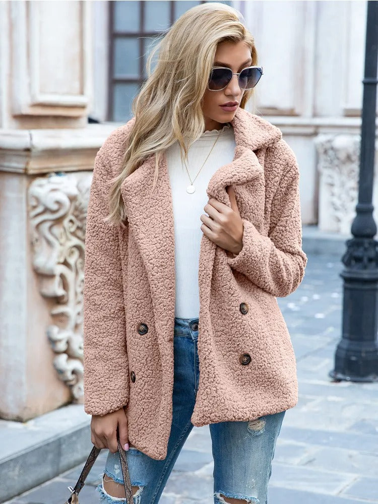 Dames Winterjas Wrap Stijl 4