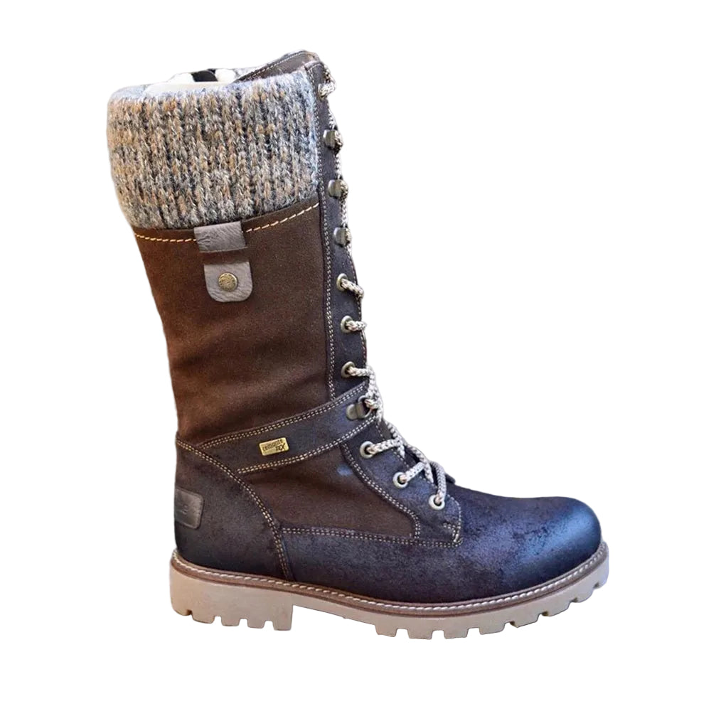 Dames Winterlaarzen Hoog met Ritssluiting 2