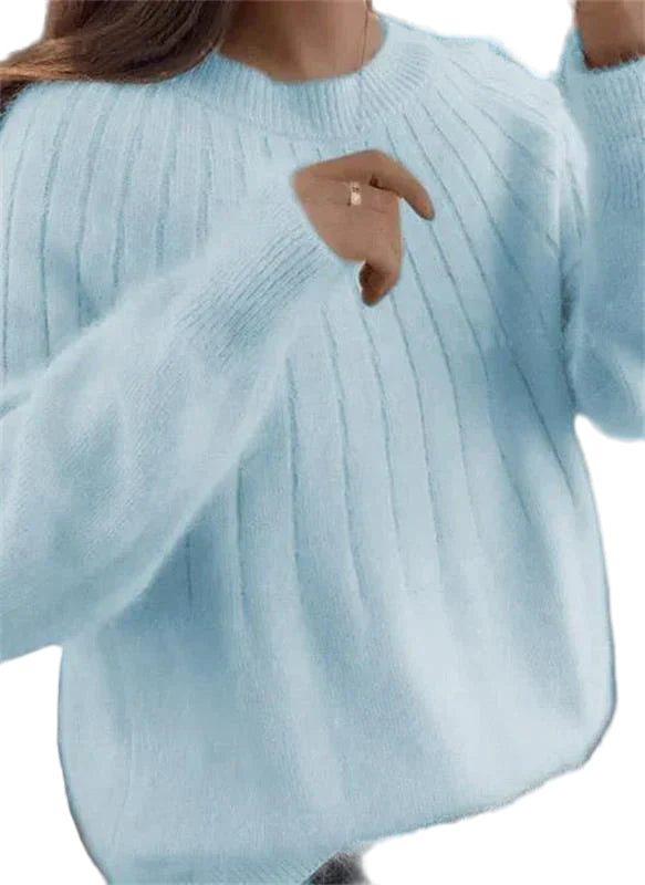 Dames Wintertrui Gebreid Modern 5