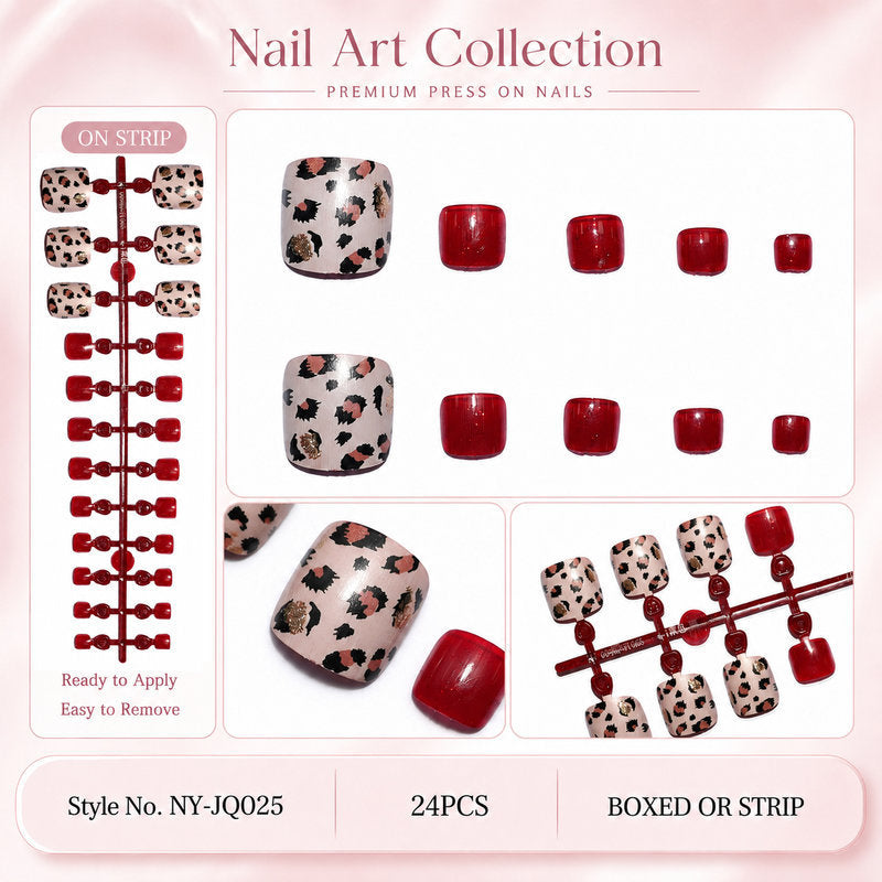 Dames Zelfklevende Kunstnagels Stijlvol Design 2