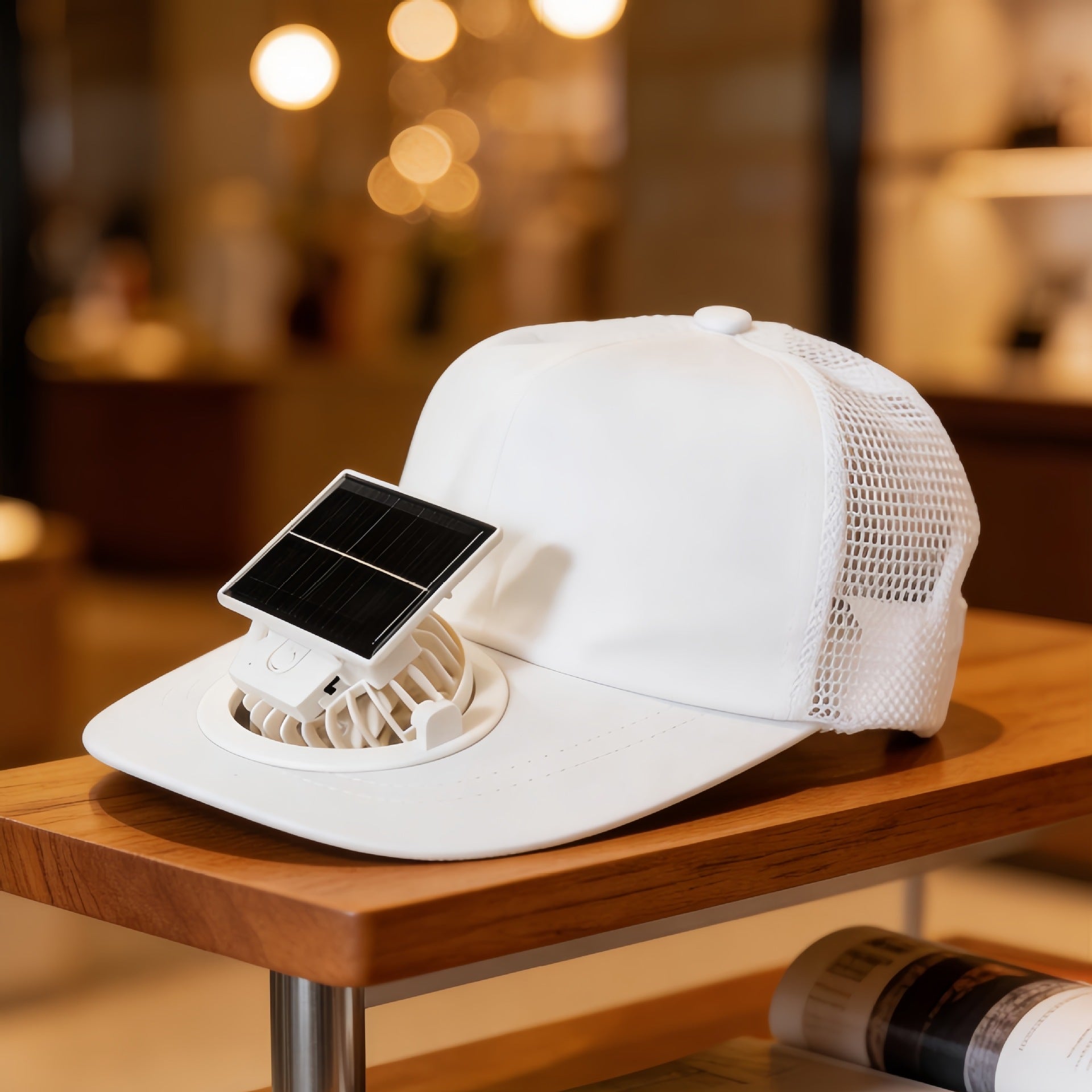 Dames Zonnehoed met Geïntegreerde Ventilator 1