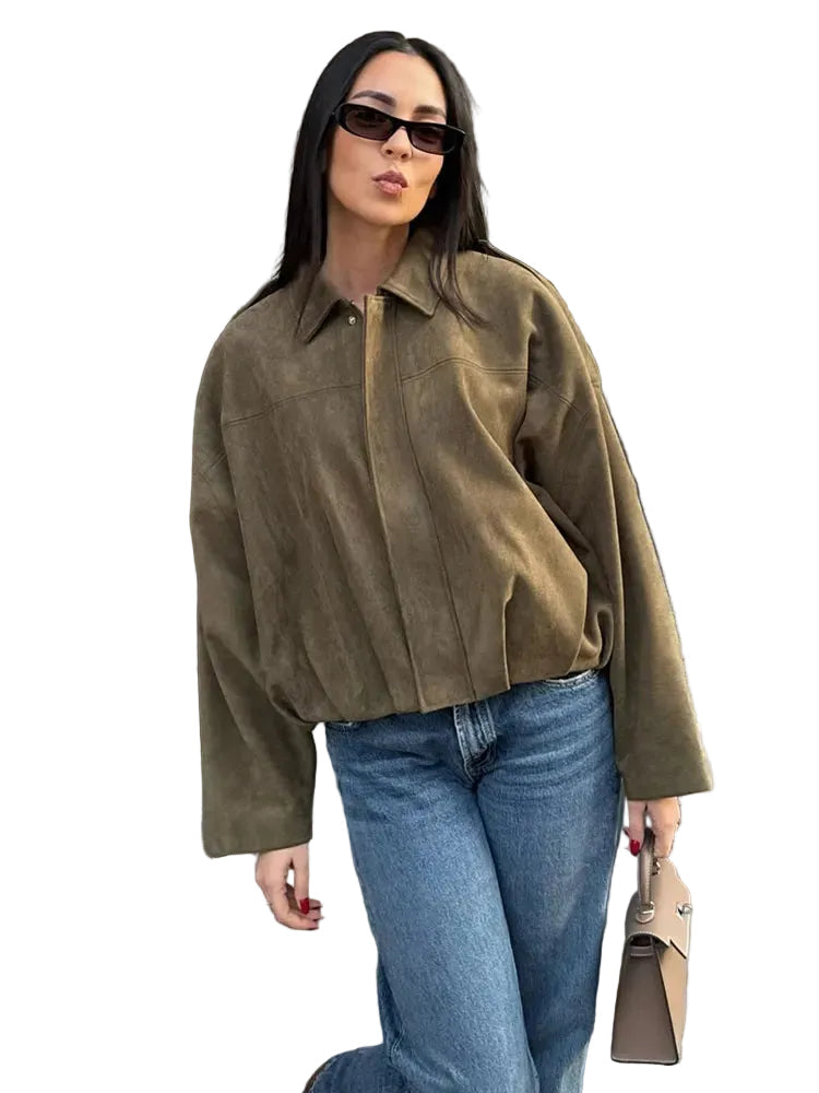 Dames bomberjack in casual stijl en trendy design 4
