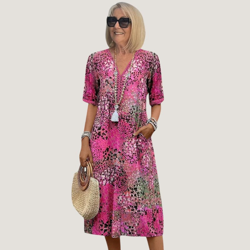 Damesjurk in bohemian stijl voor de zomer, casual en licht design 2