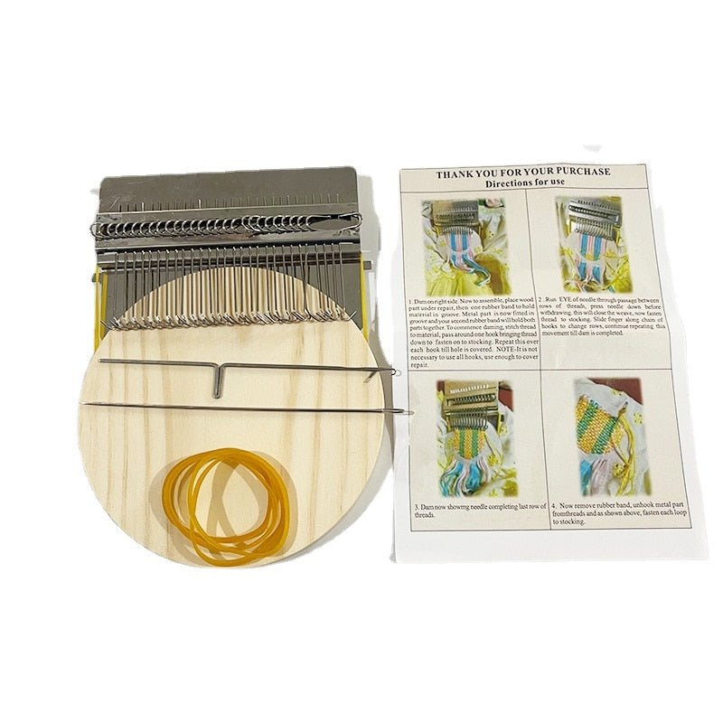 Darning Mini Loom Machine voor Creatief Naaien 5