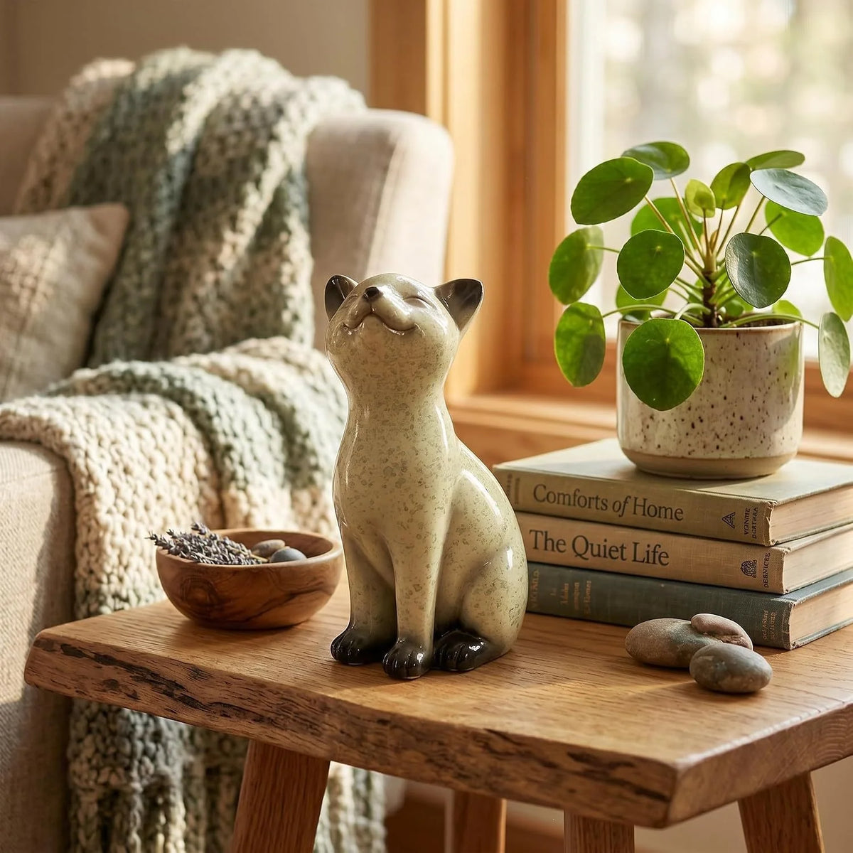 Decoratief Kattenbeeldje Stijlvol Design 3