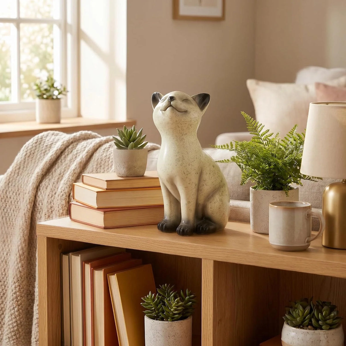 Decoratief Kattenbeeldje Stijlvol Design 4