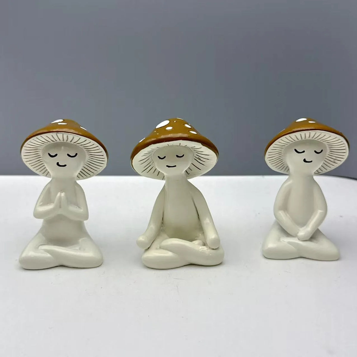 Decoratief Mediterend Paddenstoel Figuren Set voor Dames 2