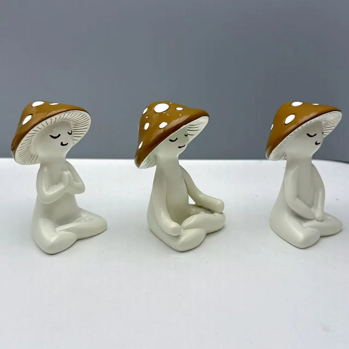 Decoratief Mediterend Paddenstoel Figuren Set voor Dames 4