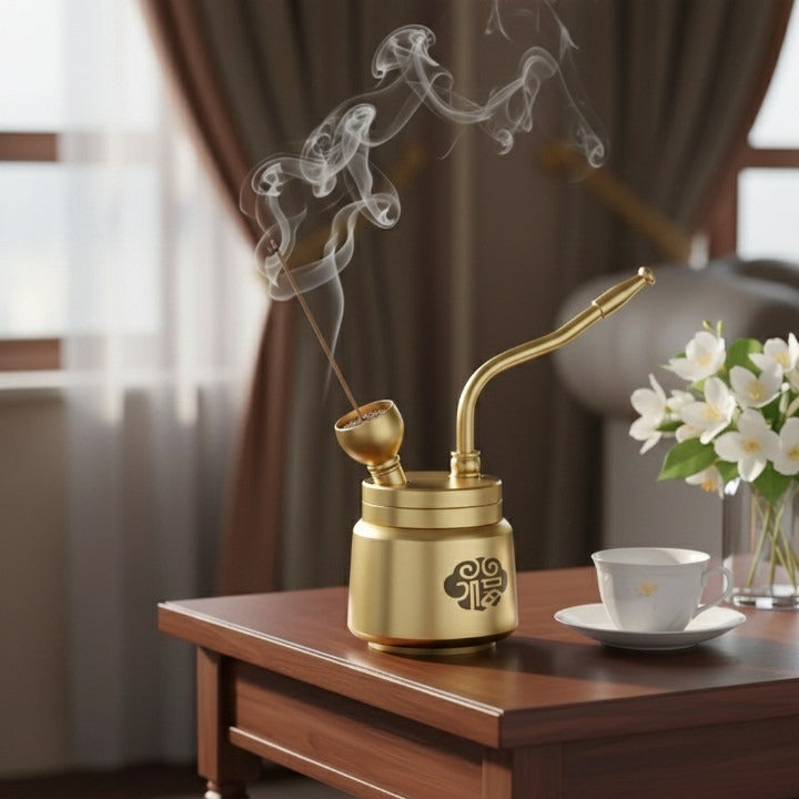 Decoratieve Aromatherapie Wierookbrander in Pijpdesign 2