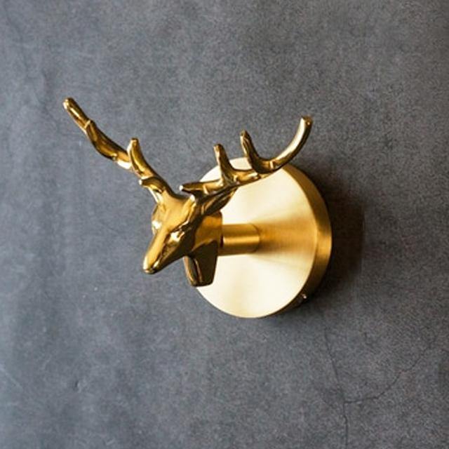 Decoratieve Kapstokhaak Dierenkoppen 12