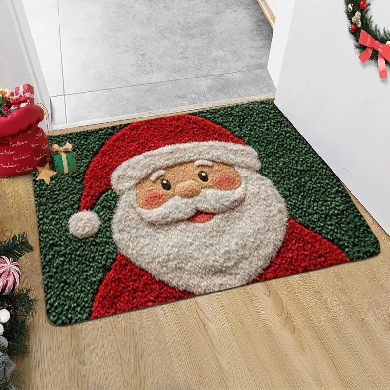 Decoratieve Kerstdeurmat met Vrolijk Ontwerp 5