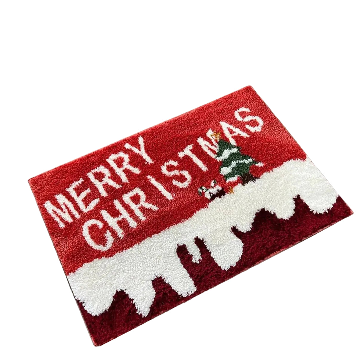 Decoratieve Kerstdeurmat met Vrolijk Ontwerp 6