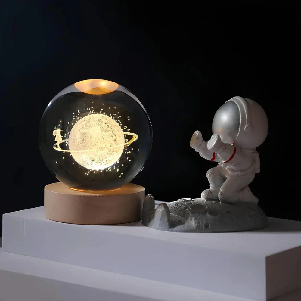 Decoratieve Kristallen Bol met 3D Gravures 8