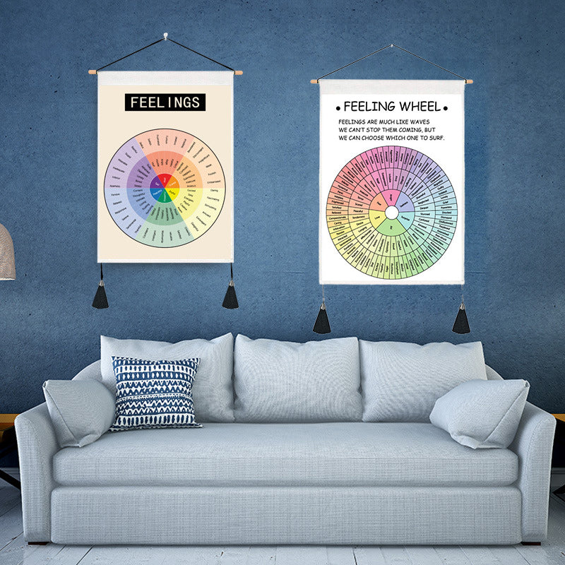 Decoratieve Muurposter Geometrisch Abstract Scandinavisch Design 1
