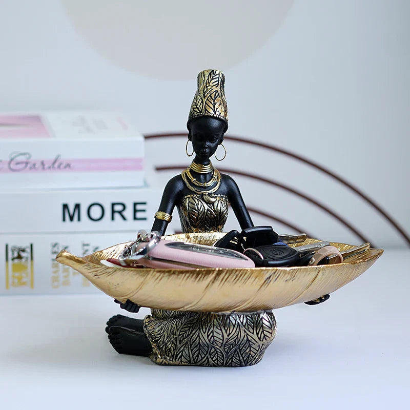 Decoratieve Opbergdoos Vrouwenfiguur 1