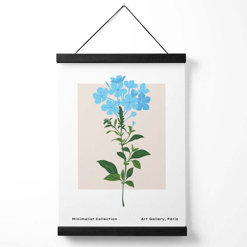 Decoratieve Poster Bloemenmarkt met Vergeet-mij-nietjes 0