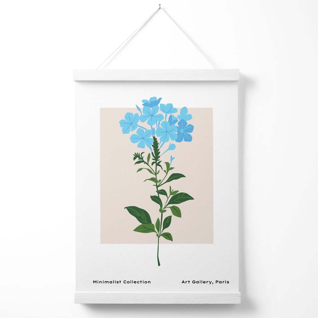 Decoratieve Poster Bloemenmarkt met Vergeet-mij-nietjes 2