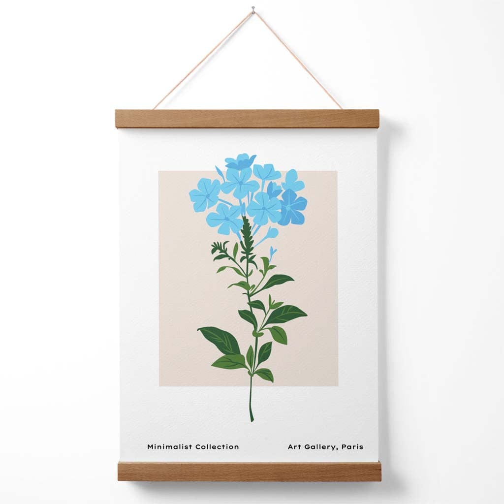Decoratieve Poster Bloemenmarkt met Vergeet-mij-nietjes 3