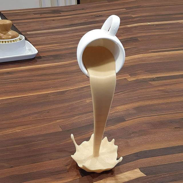 Decoratieve Sculptuur Koffiekopje Voor Koffieliefhebbers 2