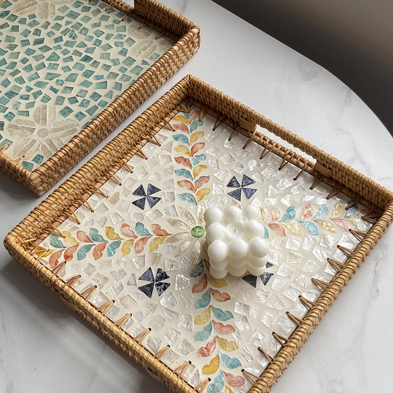 Decoratieve Serveerschalenset voor Dames met Mozaïek Design 3