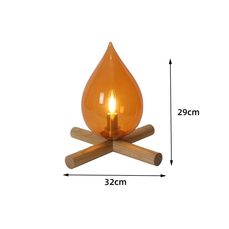 Decoratieve Sfeerlamp Vuurvlam Effect voor Gezellige Sfeer in Woonkamer en Slaapkamer 3