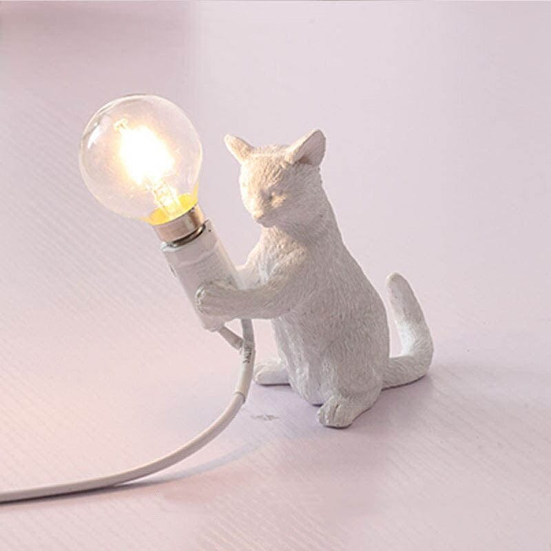 Decoratieve Tafellamp Met Kattenbeeldje Voor Nachtkastje 8