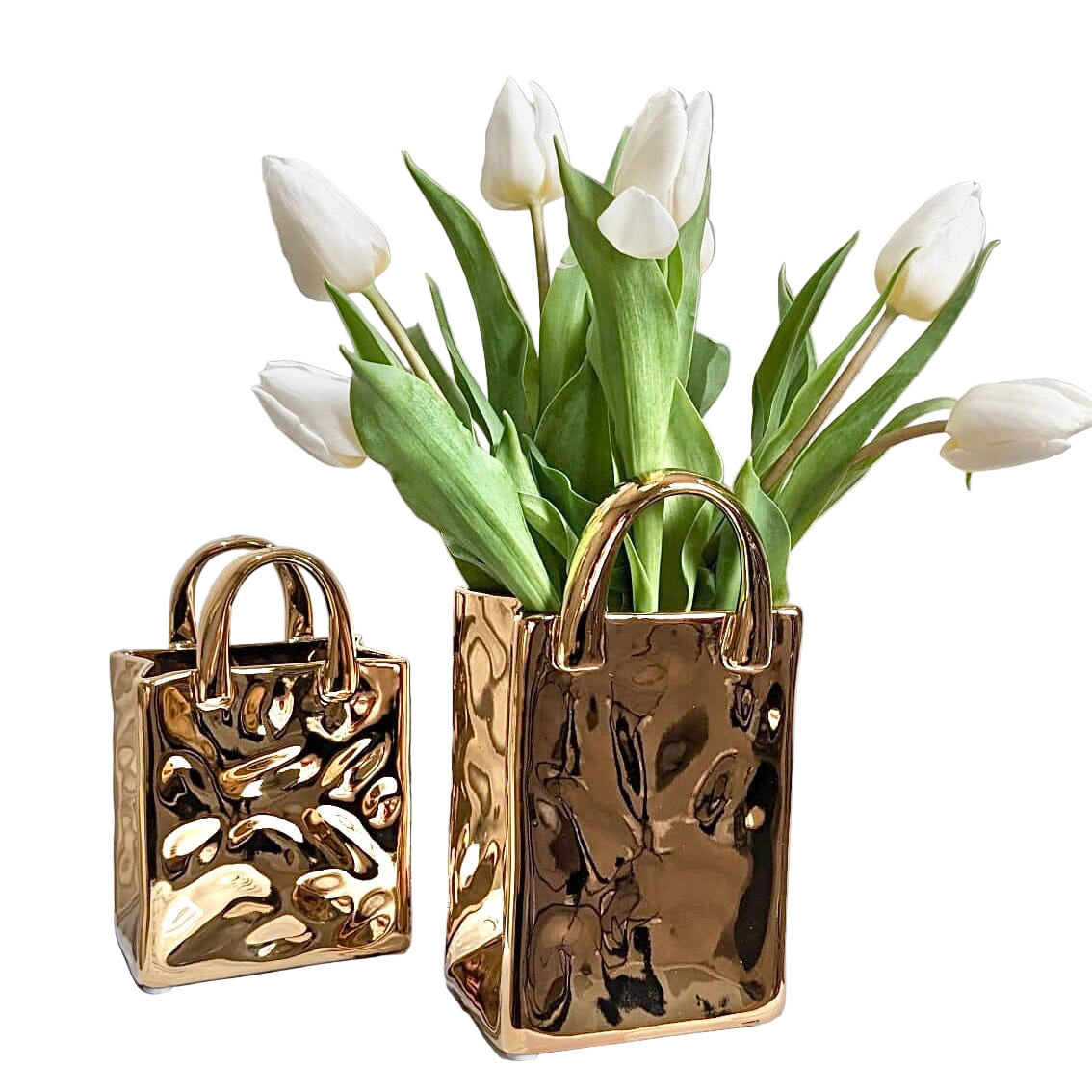 Decoratieve Vaas Met Luxe Tasontwerp voor Interieurdecoratie 0